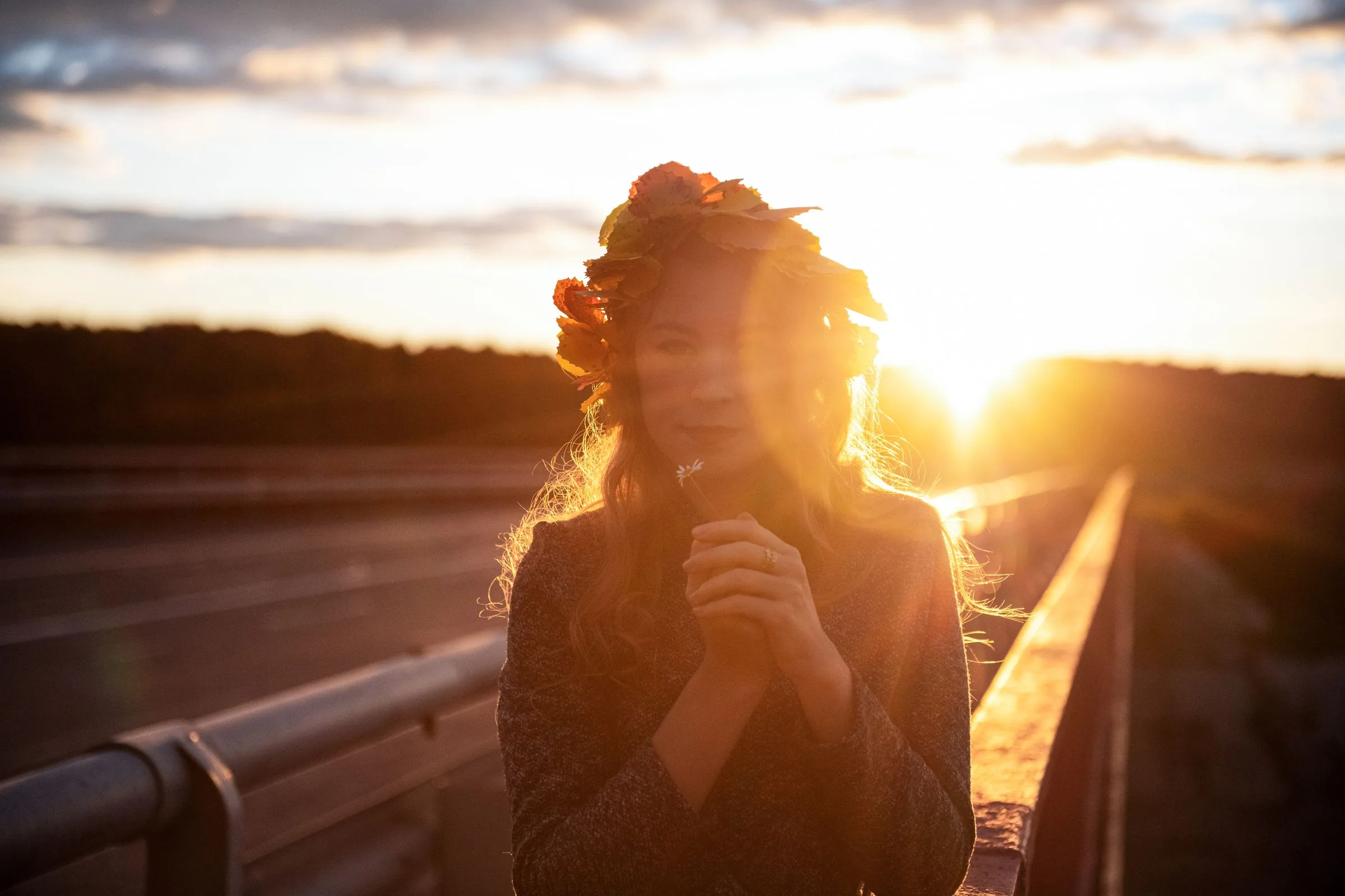 Silk at sunset
